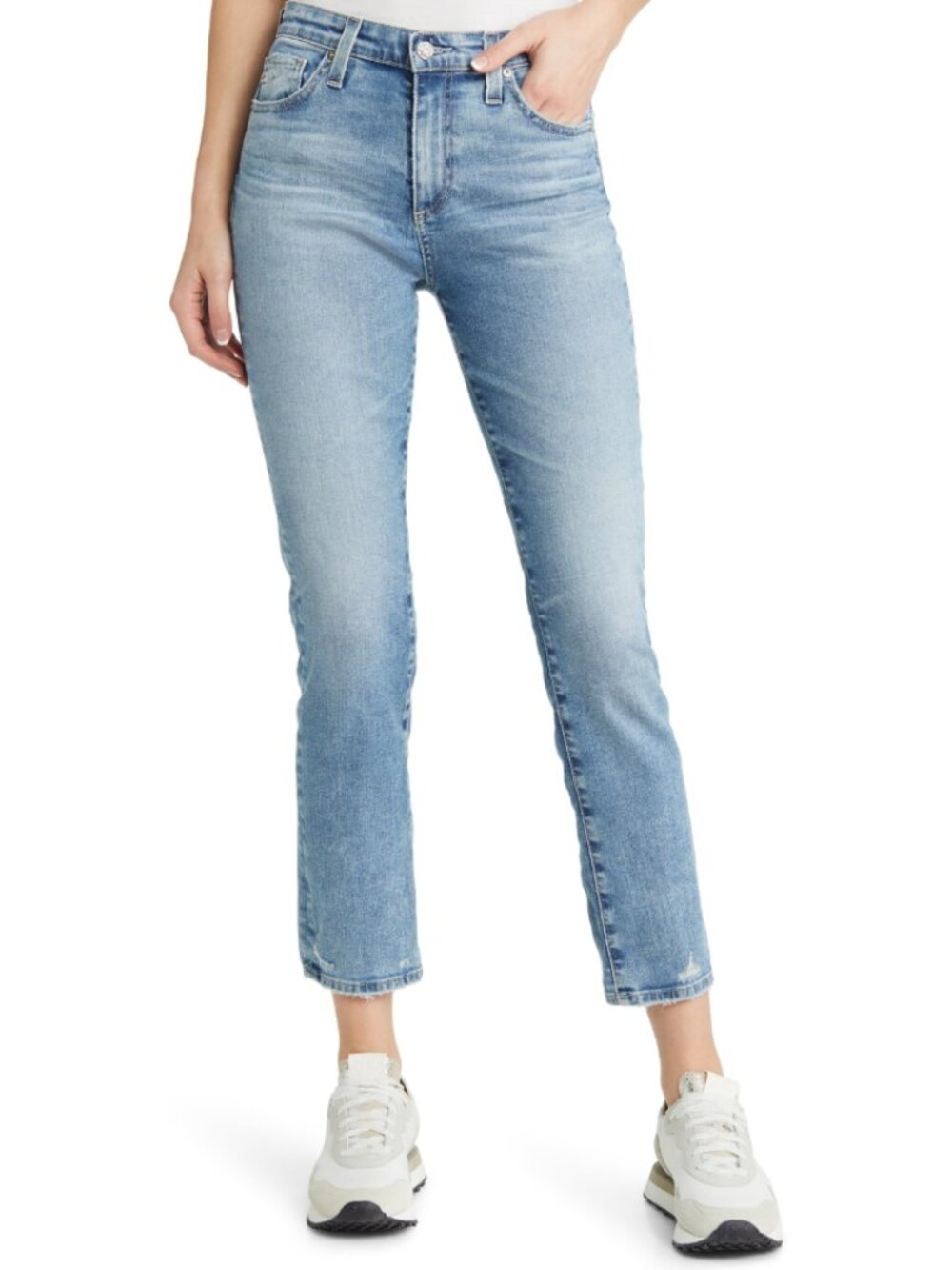 AG Adriano Goldschmied Mari Crop Jeans